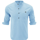 Fermino - Long Sleeves Shirt for Men - Sarman Fashion - Wholesale Clothing Fashion Brand for Men from Canada