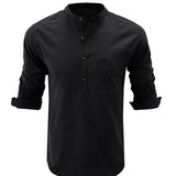 Fermino - Long Sleeves Shirt for Men - Sarman Fashion - Wholesale Clothing Fashion Brand for Men from Canada