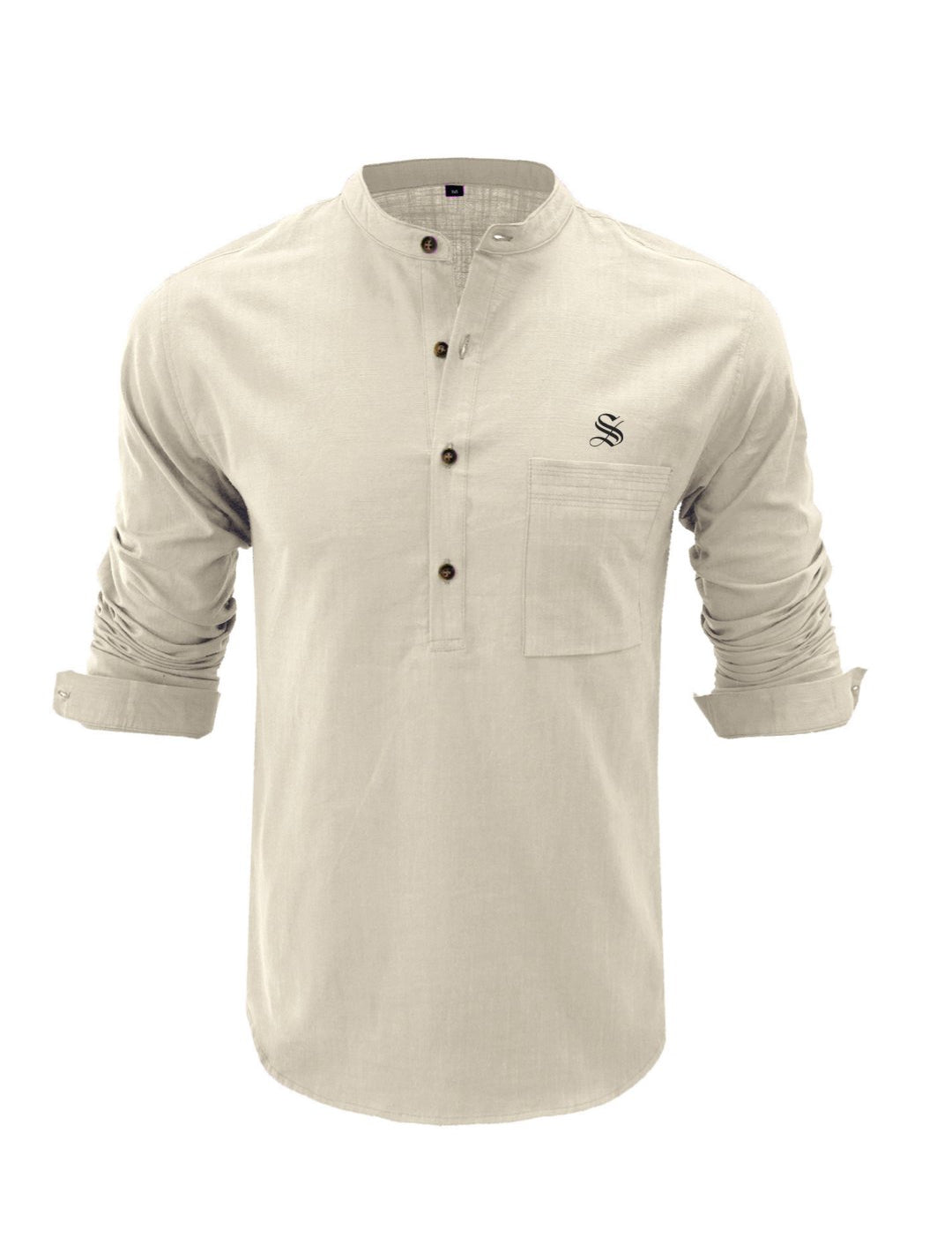 Fermino - Long Sleeves Shirt for Men - Sarman Fashion - Wholesale Clothing Fashion Brand for Men from Canada