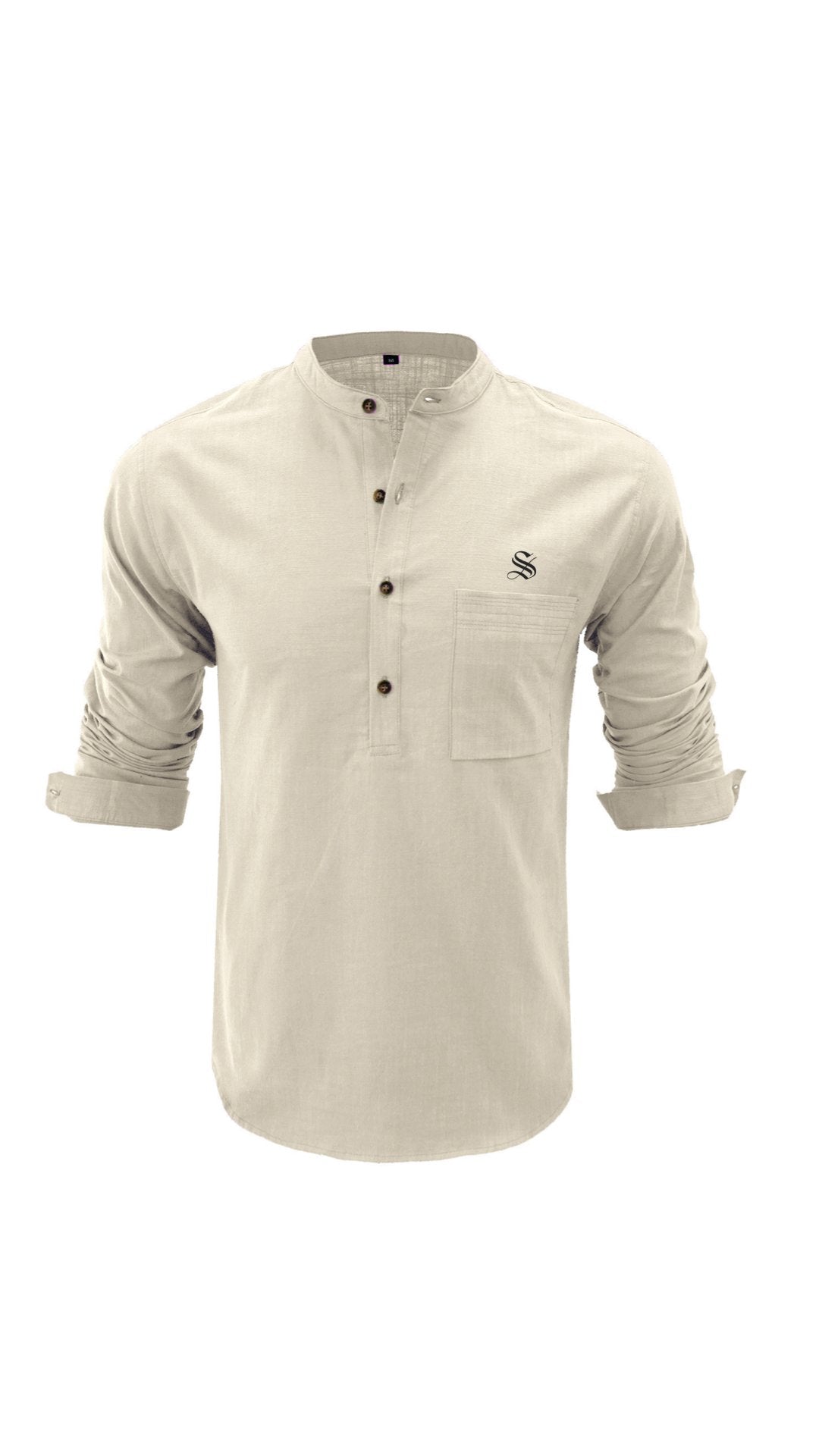 Fermino - Long Sleeves Shirt for Men - Sarman Fashion - Wholesale Clothing Fashion Brand for Men from Canada
