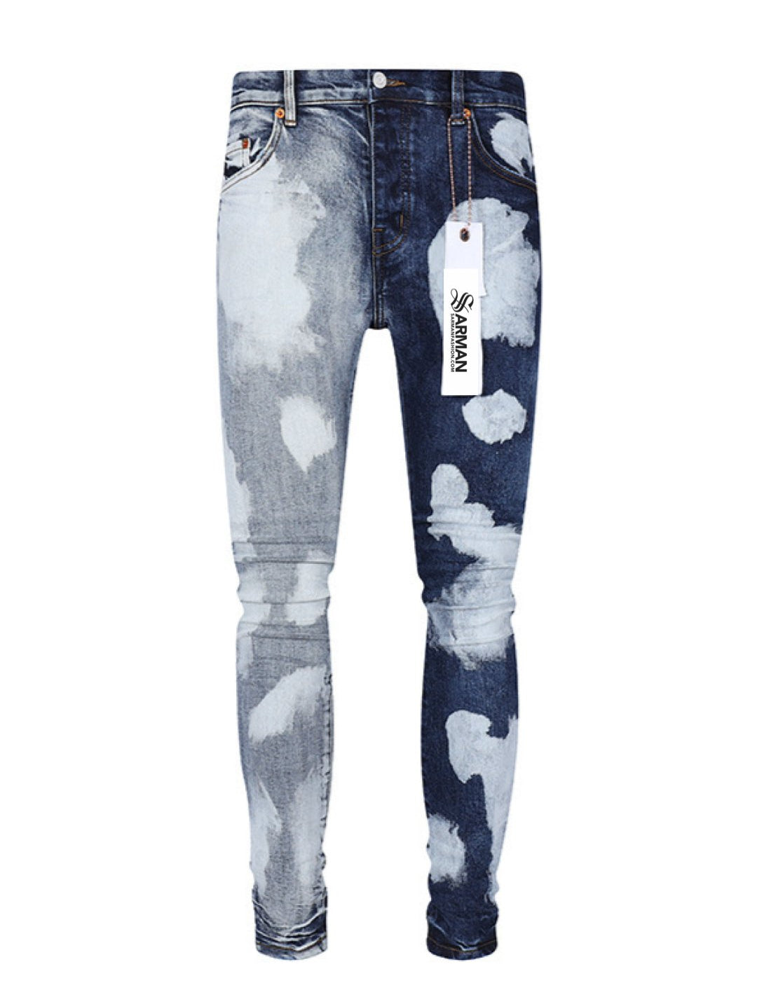 Finbvu - Skinny Legs Denim Jeans for Men - Sarman Fashion - Wholesale Clothing Fashion Brand for Men from Canada