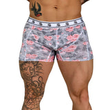 Finishing Touch - Grey/Flower Underwear for Men - Sarman Fashion - Wholesale Clothing Fashion Brand for Men from Canada