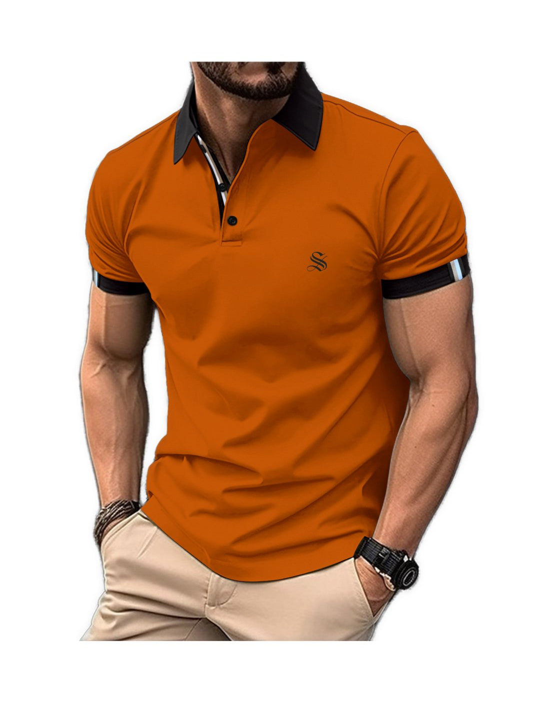 Fisma - Polo Shirt for Men - Sarman Fashion - Wholesale Clothing Fashion Brand for Men from Canada