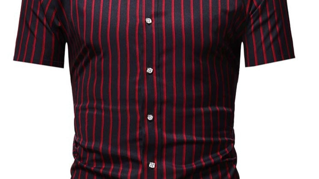 FJUU - Short Sleeves Shirt for Men - Sarman Fashion - Wholesale Clothing Fashion Brand for Men from Canada