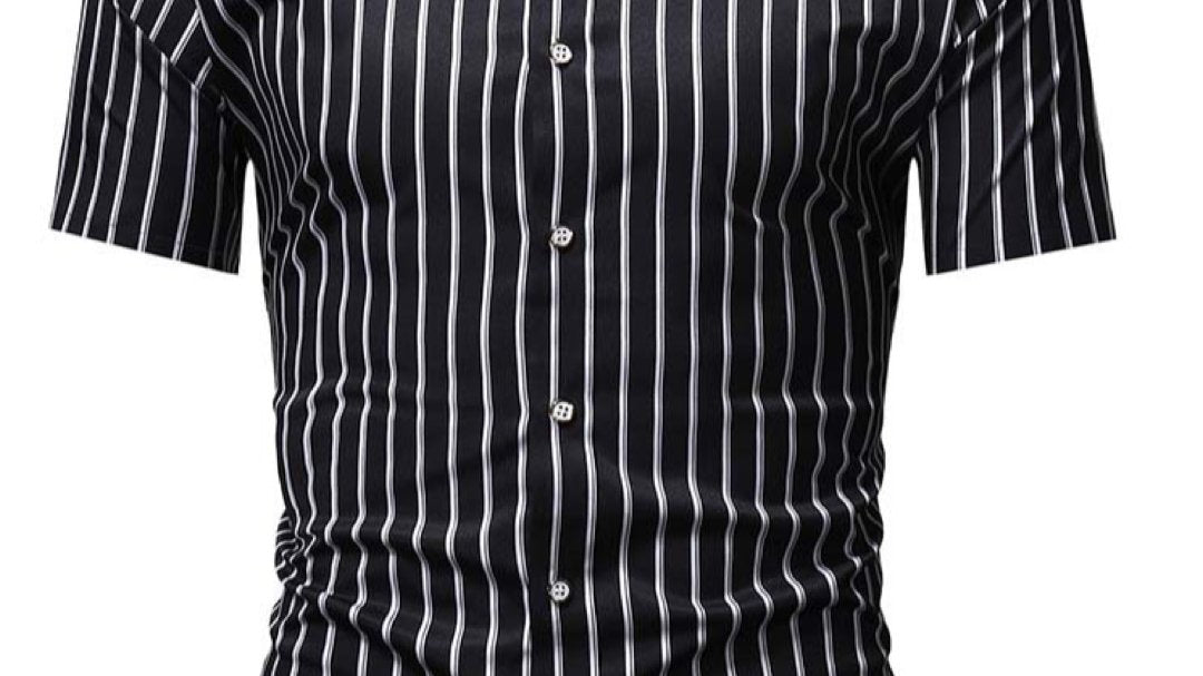 FJUU - Short Sleeves Shirt for Men - Sarman Fashion - Wholesale Clothing Fashion Brand for Men from Canada