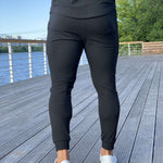 Flawless - Black Track Pant for Men (PRE-ORDER DISPATCH DATE 25 SEPTEMBER) - Sarman Fashion - Wholesale Clothing Fashion Brand for Men from Canada