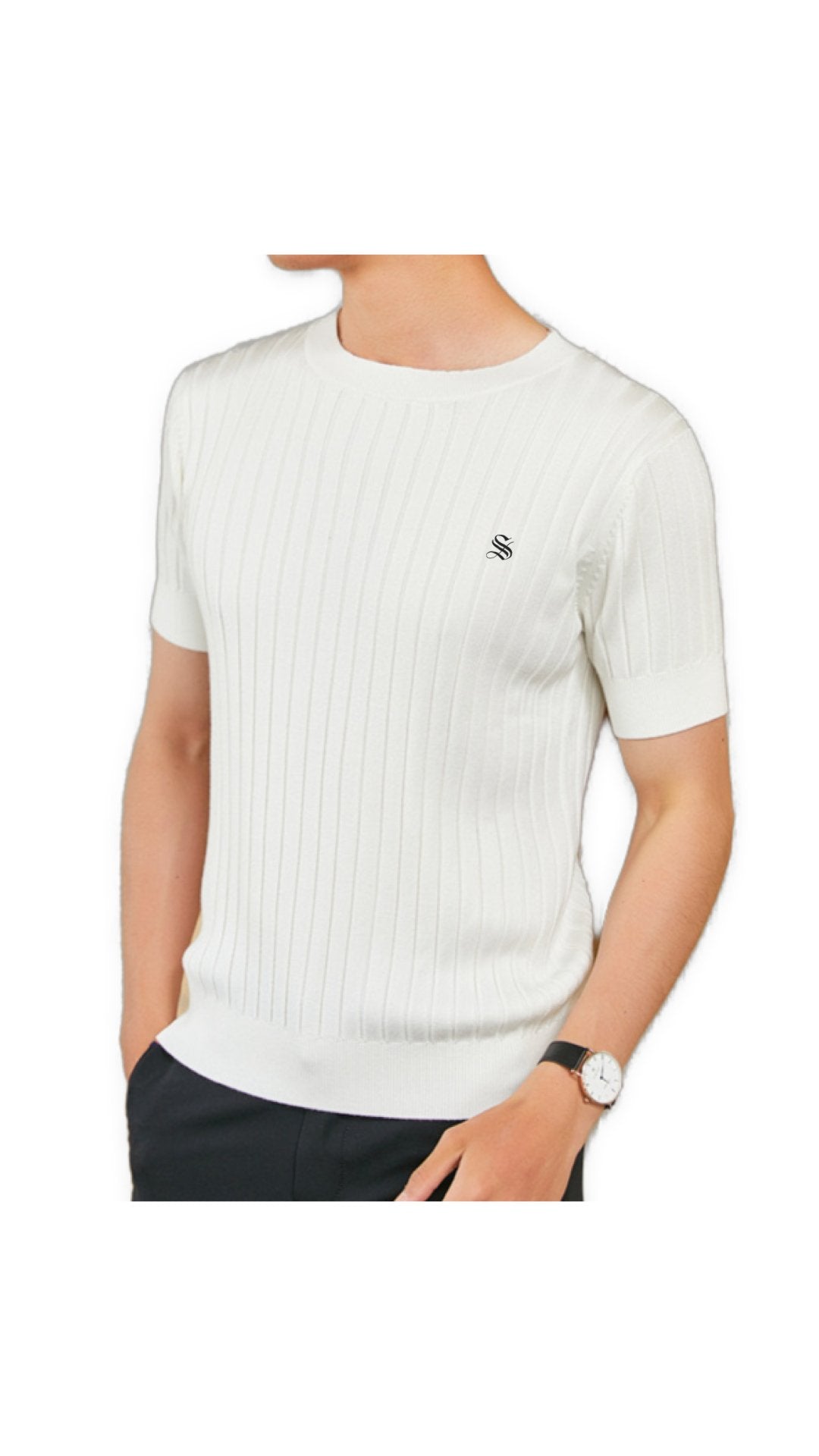 Floss - T-Shirt for Men - Sarman Fashion - Wholesale Clothing Fashion Brand for Men from Canada