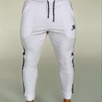 FlyBall - White Joggers for Men (PRE-ORDER DISPATCH DATE 1 JUIN 2021) - Sarman Fashion - Wholesale Clothing Fashion Brand for Men from Canada