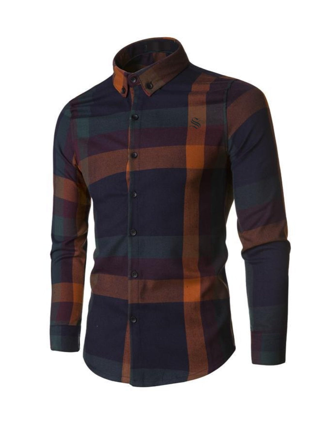 Fomobon - Long Sleeves Shirt for Men - Sarman Fashion - Wholesale Clothing Fashion Brand for Men from Canada