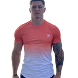 Fox - Orange T-shirt for Men - Sarman Fashion - Wholesale Clothing Fashion Brand for Men from Canada