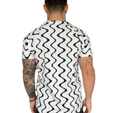 Frappe - White T-shirt for Men - Sarman Fashion - Wholesale Clothing Fashion Brand for Men from Canada