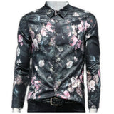 Fruitia - Long Sleeves Shirt for Men - Sarman Fashion - Wholesale Clothing Fashion Brand for Men from Canada