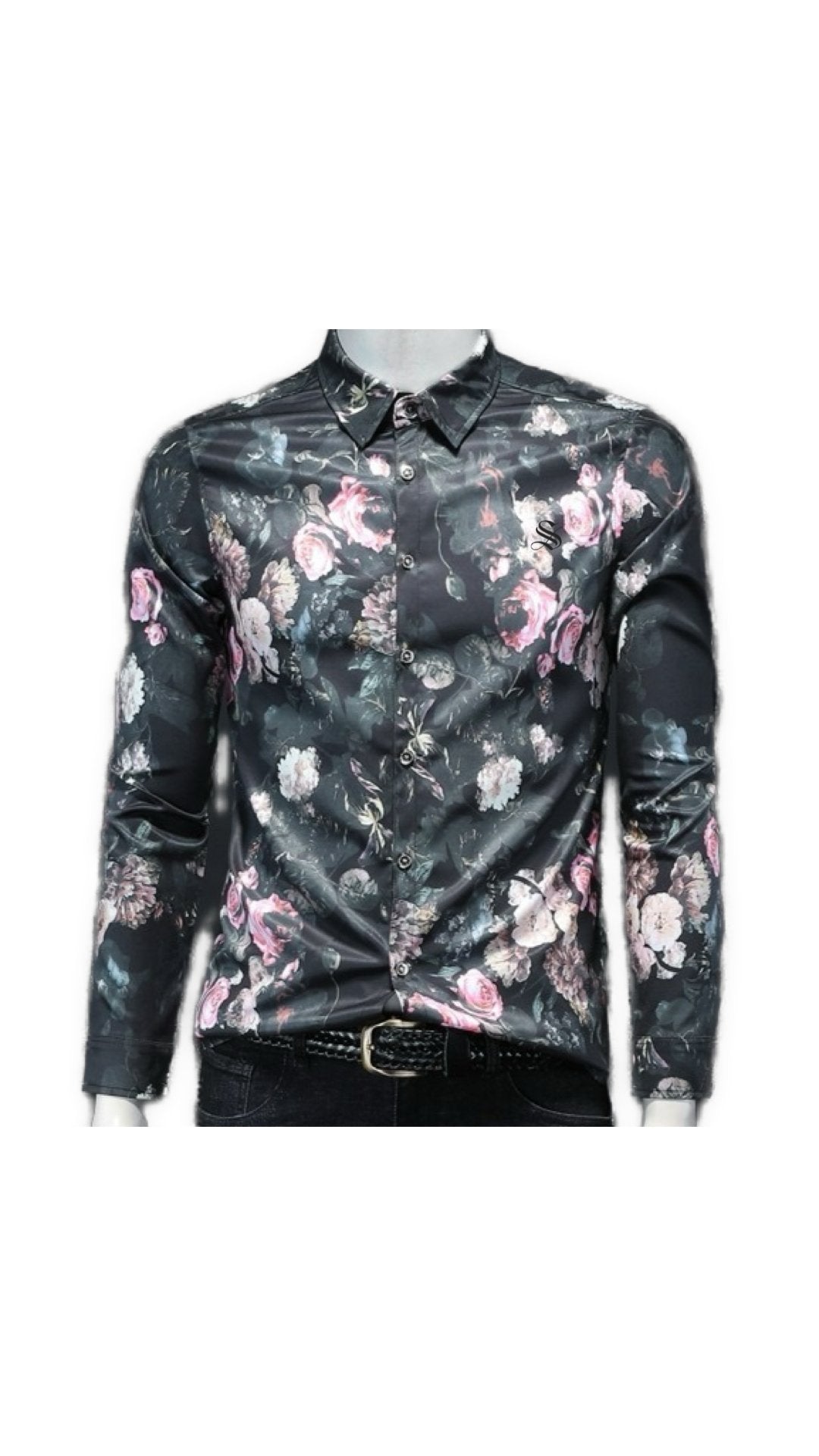 Fruitia - Long Sleeves Shirt for Men - Sarman Fashion - Wholesale Clothing Fashion Brand for Men from Canada