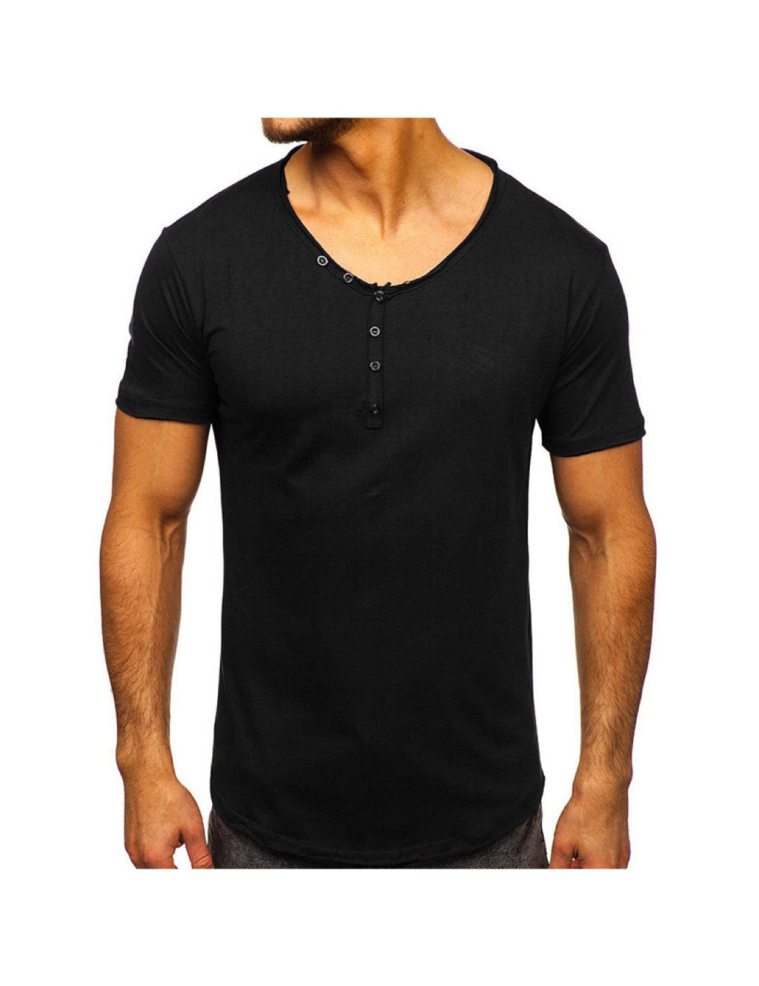 FSM - V-Neck T-Shirt for Men - Sarman Fashion - Wholesale Clothing Fashion Brand for Men from Canada