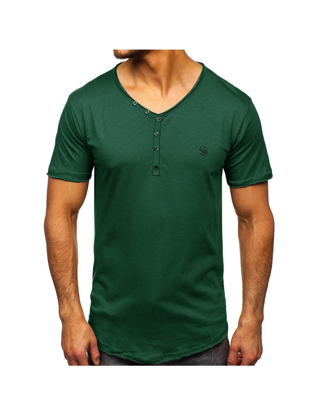 FSM - V-Neck T-Shirt for Men - Sarman Fashion - Wholesale Clothing Fashion Brand for Men from Canada