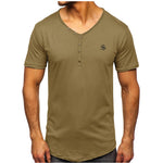 FSM - V-Neck T-Shirt for Men - Sarman Fashion - Wholesale Clothing Fashion Brand for Men from Canada