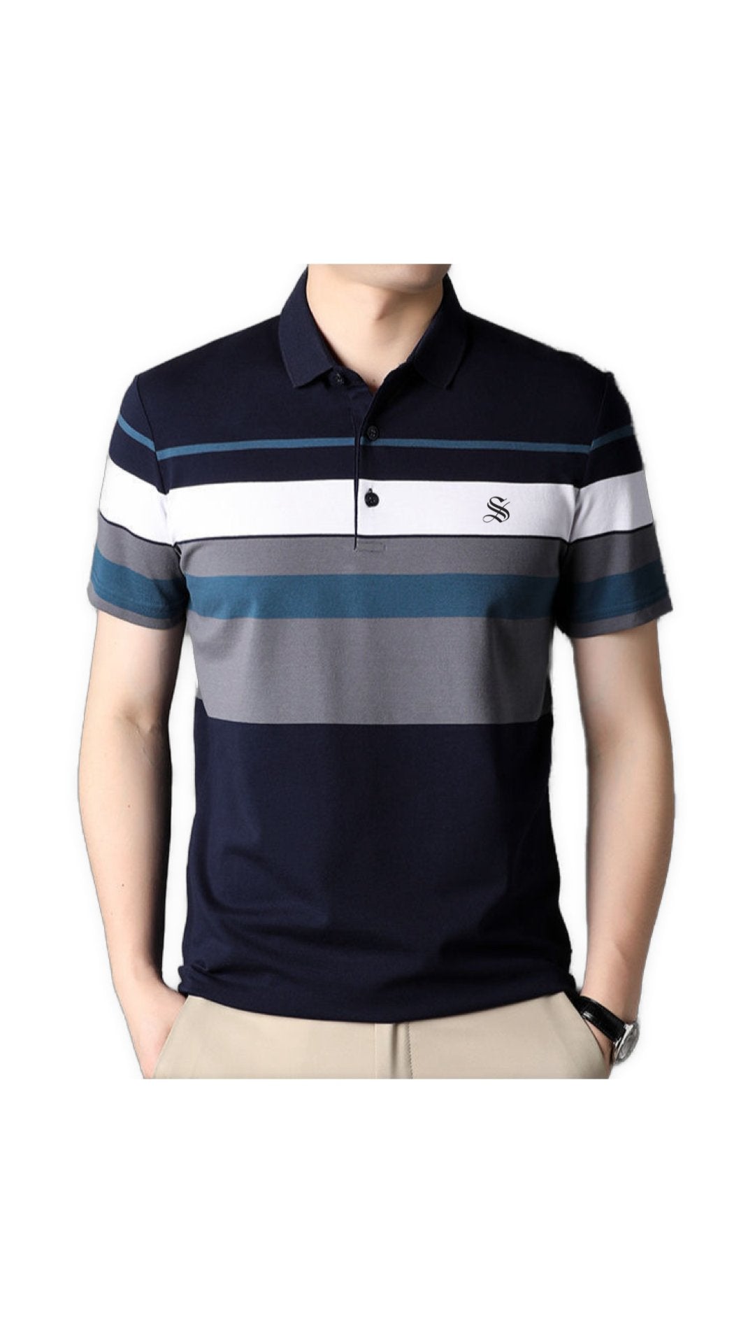 FSMI - Polo Shirt for Men - Sarman Fashion - Wholesale Clothing Fashion Brand for Men from Canada