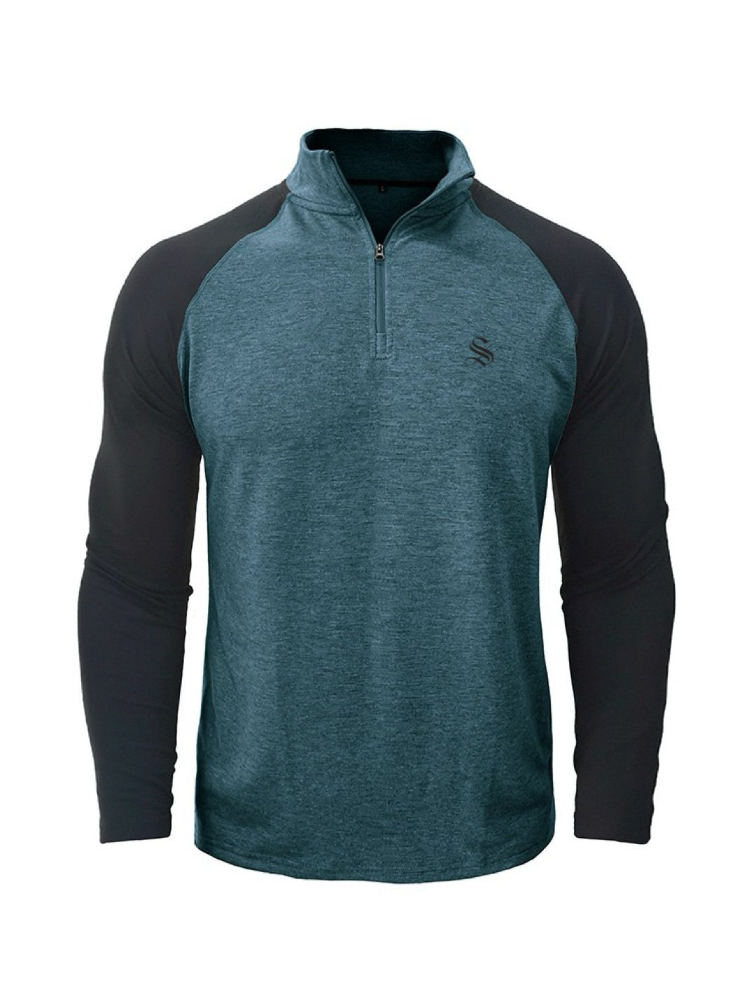 FUIC - High Neck Long Sleeve Shirt for Men - Sarman Fashion - Wholesale Clothing Fashion Brand for Men from Canada