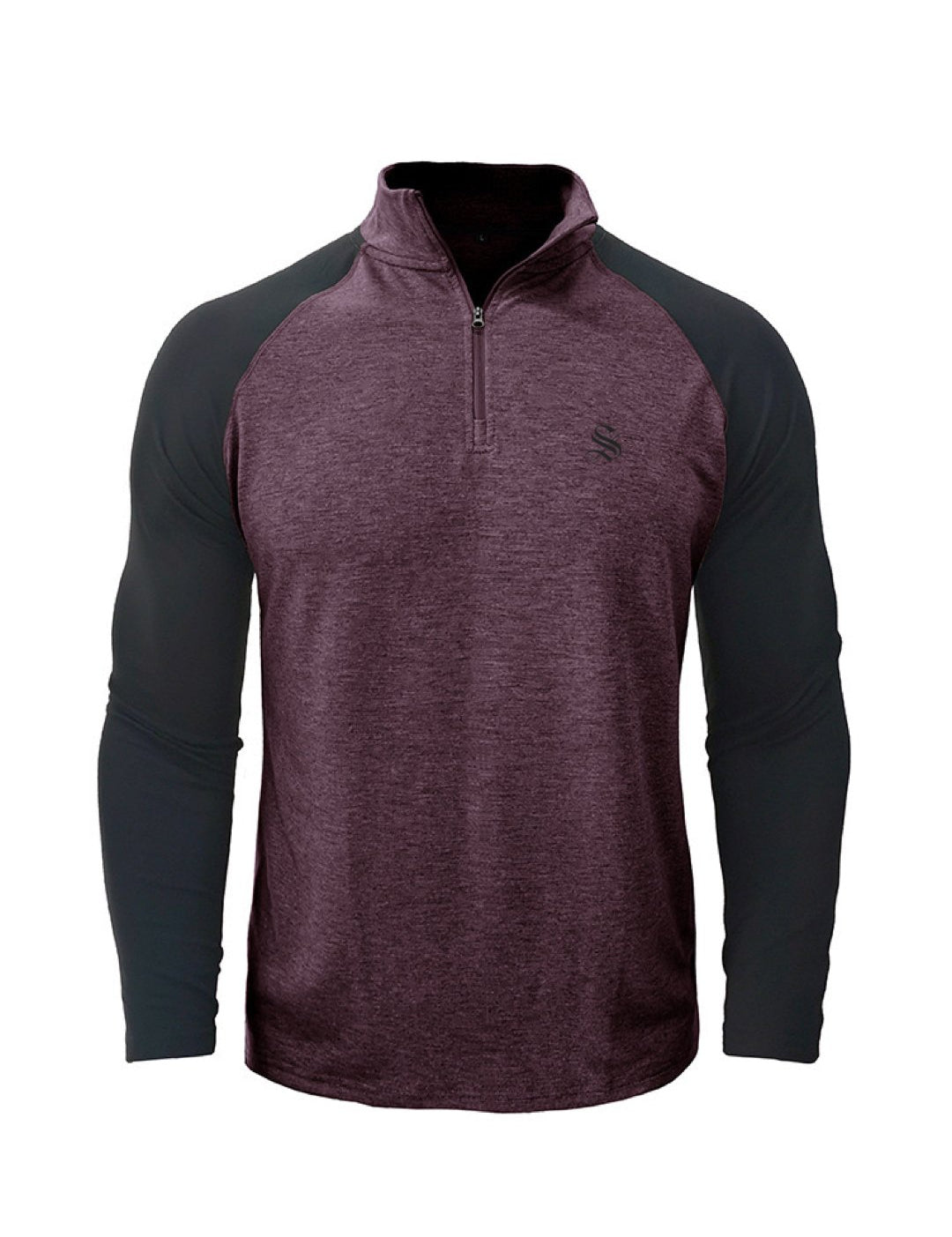 FUIC - High Neck Long Sleeve Shirt for Men - Sarman Fashion - Wholesale Clothing Fashion Brand for Men from Canada