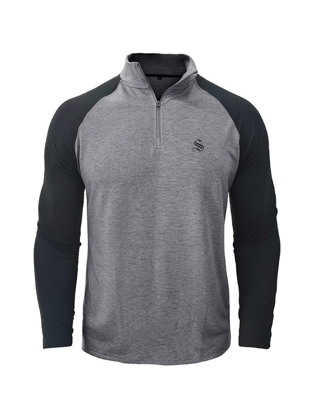FUIC - High Neck Long Sleeve Shirt for Men - Sarman Fashion - Wholesale Clothing Fashion Brand for Men from Canada
