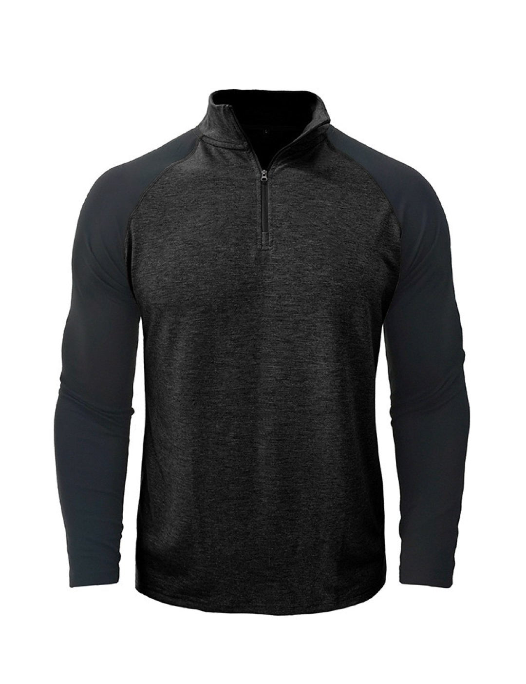 FUIC - High Neck Long Sleeve Shirt for Men - Sarman Fashion - Wholesale Clothing Fashion Brand for Men from Canada