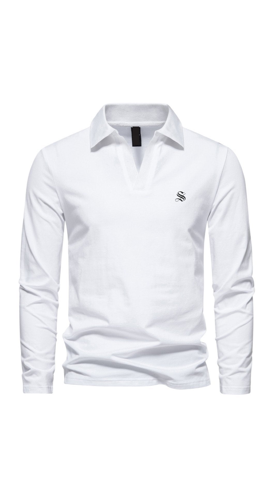 Fuifo - Long Sleeves Polo Shirt for Men - Sarman Fashion - Wholesale Clothing Fashion Brand for Men from Canada
