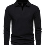 Fuifo - Long Sleeves Polo Shirt for Men - Sarman Fashion - Wholesale Clothing Fashion Brand for Men from Canada