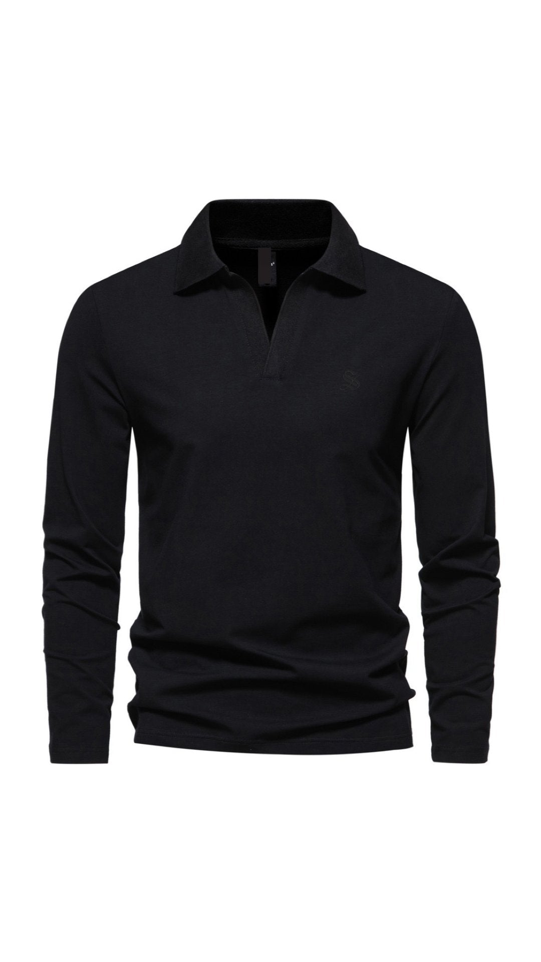 Fuifo - Long Sleeves Polo Shirt for Men - Sarman Fashion - Wholesale Clothing Fashion Brand for Men from Canada
