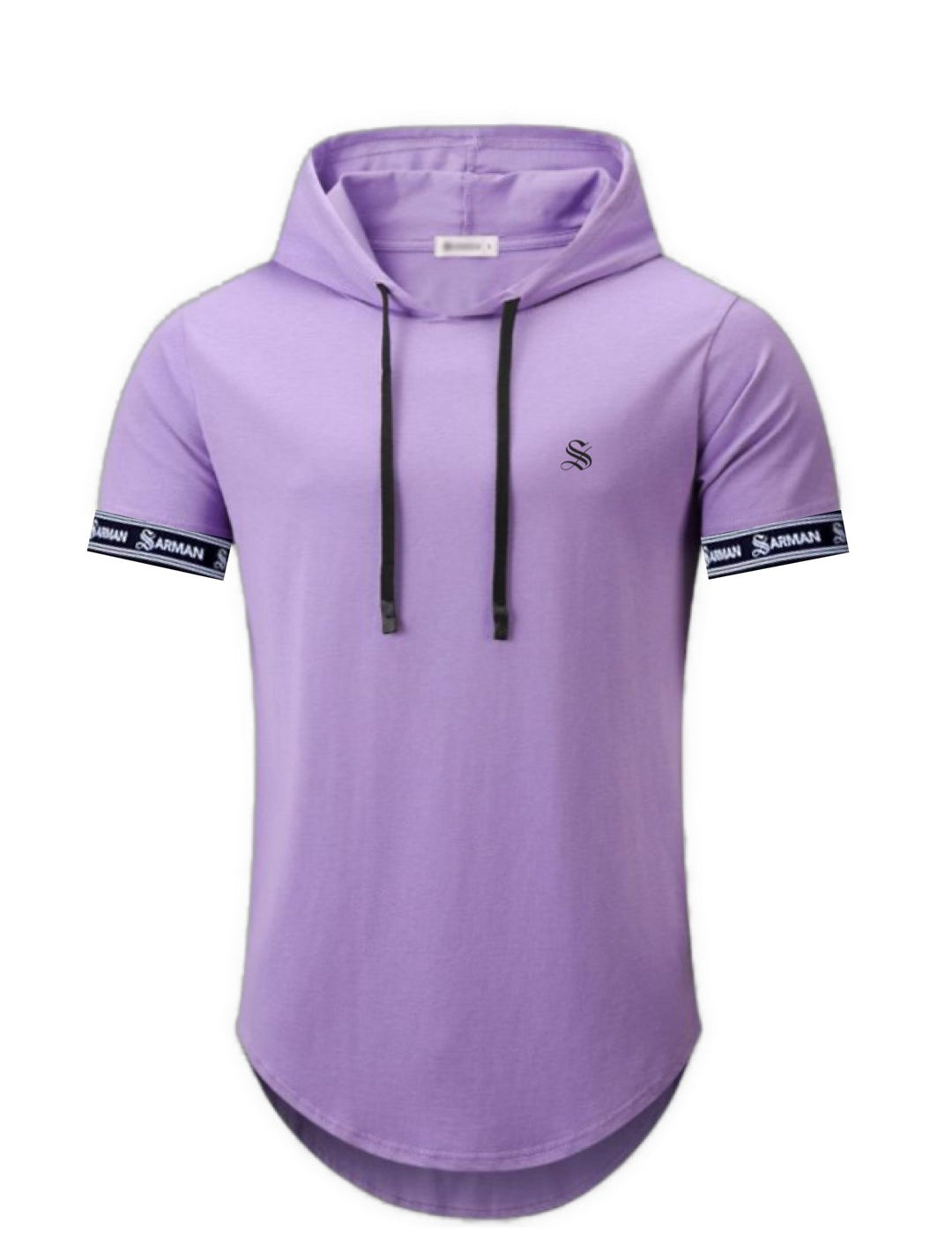 Fuzuo - Hood T-shirt With Straps for Men - Sarman Fashion - Wholesale Clothing Fashion Brand for Men from Canada