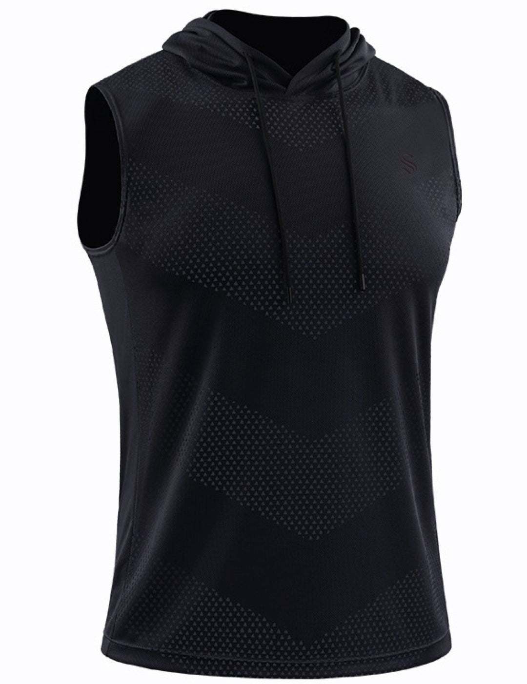 GasGym - Sleeveless Hood T-shirt for Men - Sarman Fashion - Wholesale Clothing Fashion Brand for Men from Canada