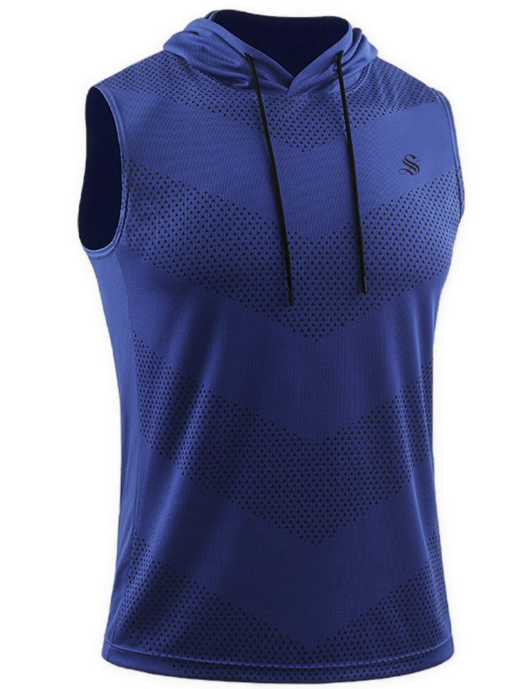 GasGym - Sleeveless Hood T-shirt for Men - Sarman Fashion - Wholesale Clothing Fashion Brand for Men from Canada