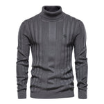 Gentil - High Neck Sweater for Men - Sarman Fashion - Wholesale Clothing Fashion Brand for Men from Canada