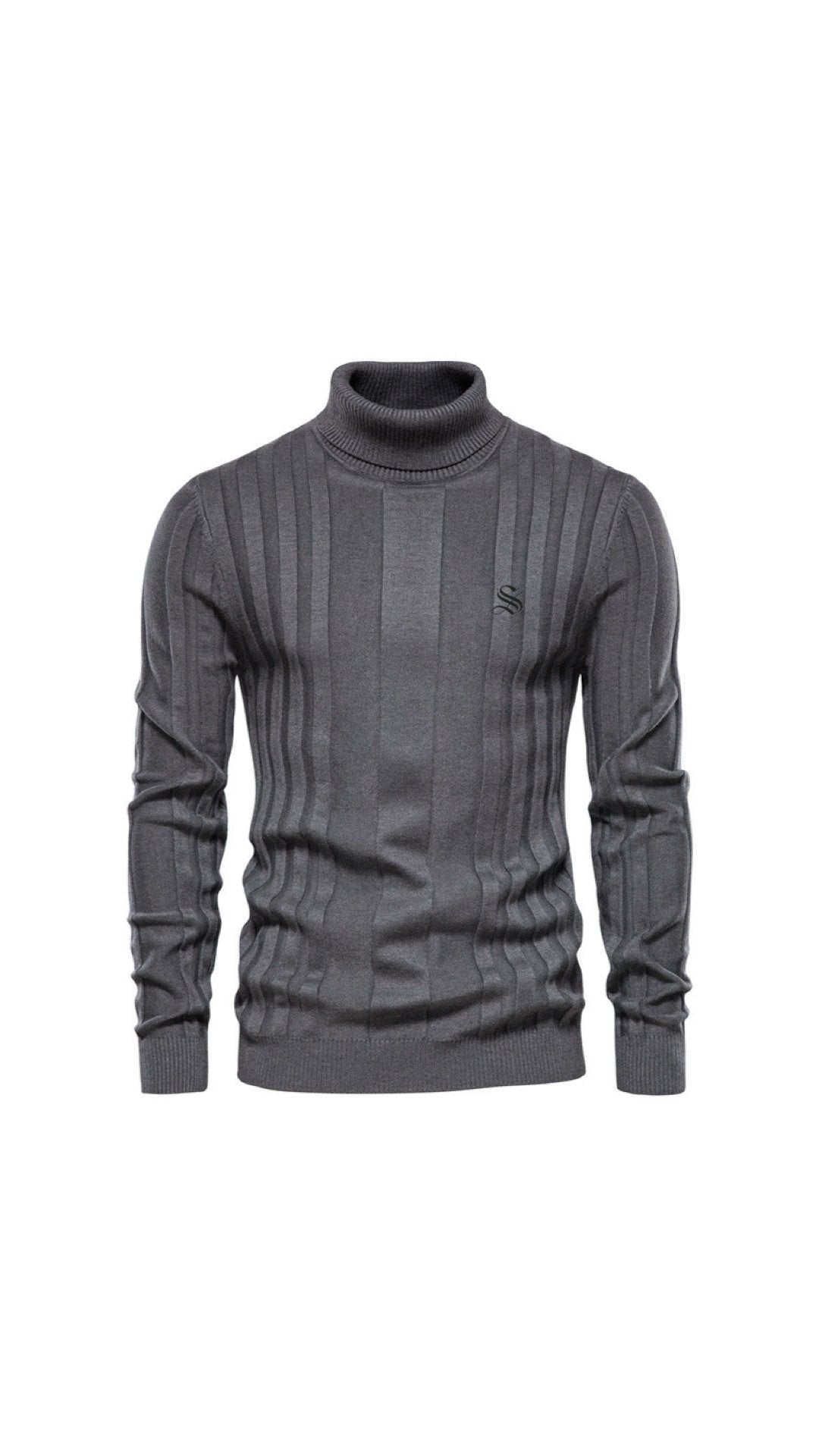 Gentil - High Neck Sweater for Men - Sarman Fashion - Wholesale Clothing Fashion Brand for Men from Canada