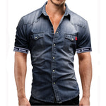 Germany - Short Sleeves Shirt for Men - Sarman Fashion - Wholesale Clothing Fashion Brand for Men from Canada