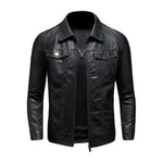 Ghost Rider - Black Jacket for Men - Sarman Fashion - Wholesale Clothing Fashion Brand for Men from Canada