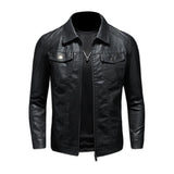 Ghost Rider - Black Jacket for Men - Sarman Fashion - Wholesale Clothing Fashion Brand for Men from Canada