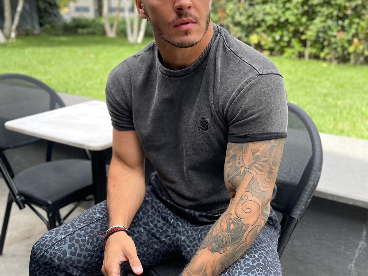 Ghost - White Short Sleeve Shirt for Men (PRE-ORDER DISPATCH DATE 1 JULY 2022) - Sarman Fashion - Wholesale Clothing Fashion Brand for Men from Canada