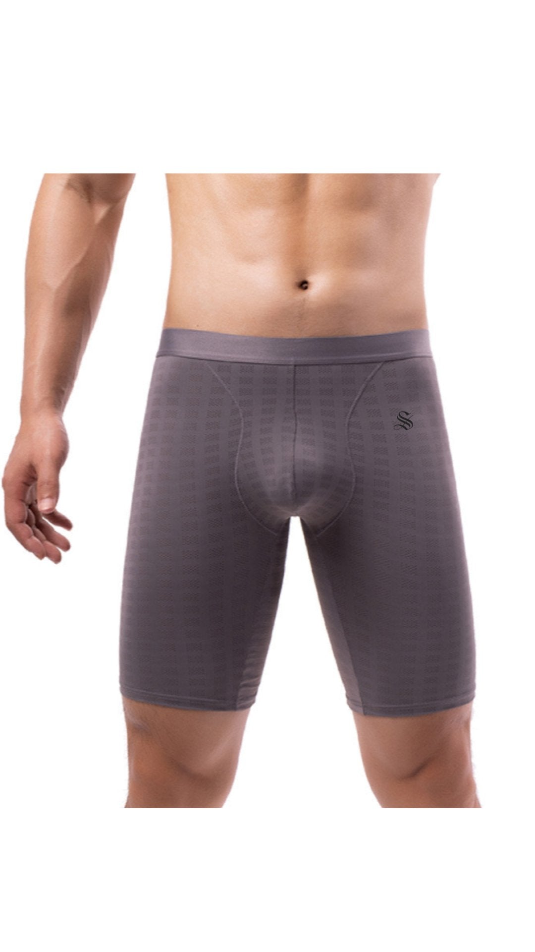 Ginova 33 - Leggings Shorts for Men - Sarman Fashion - Wholesale Clothing Fashion Brand for Men from Canada