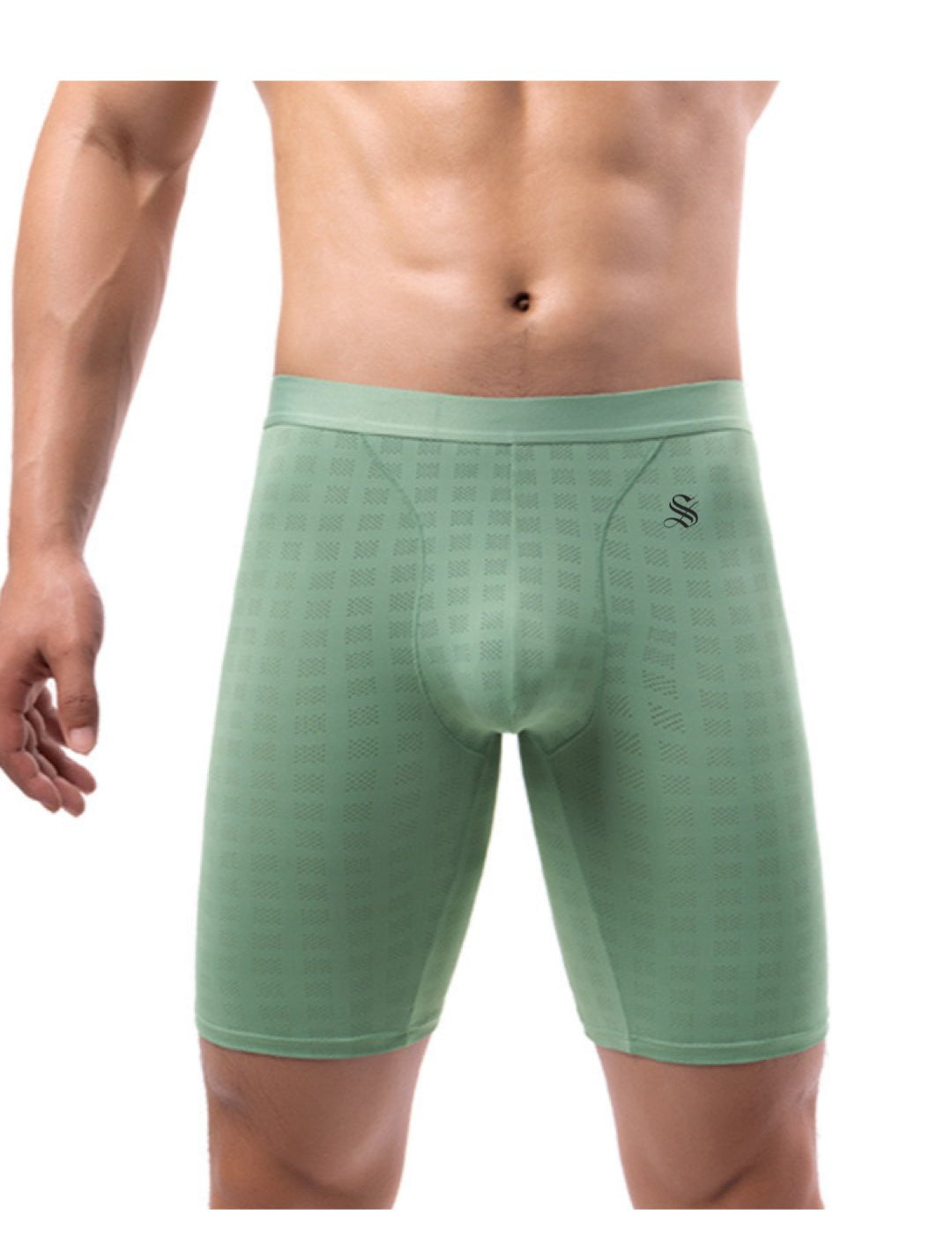 Ginova 33 - Leggings Shorts for Men - Sarman Fashion - Wholesale Clothing Fashion Brand for Men from Canada