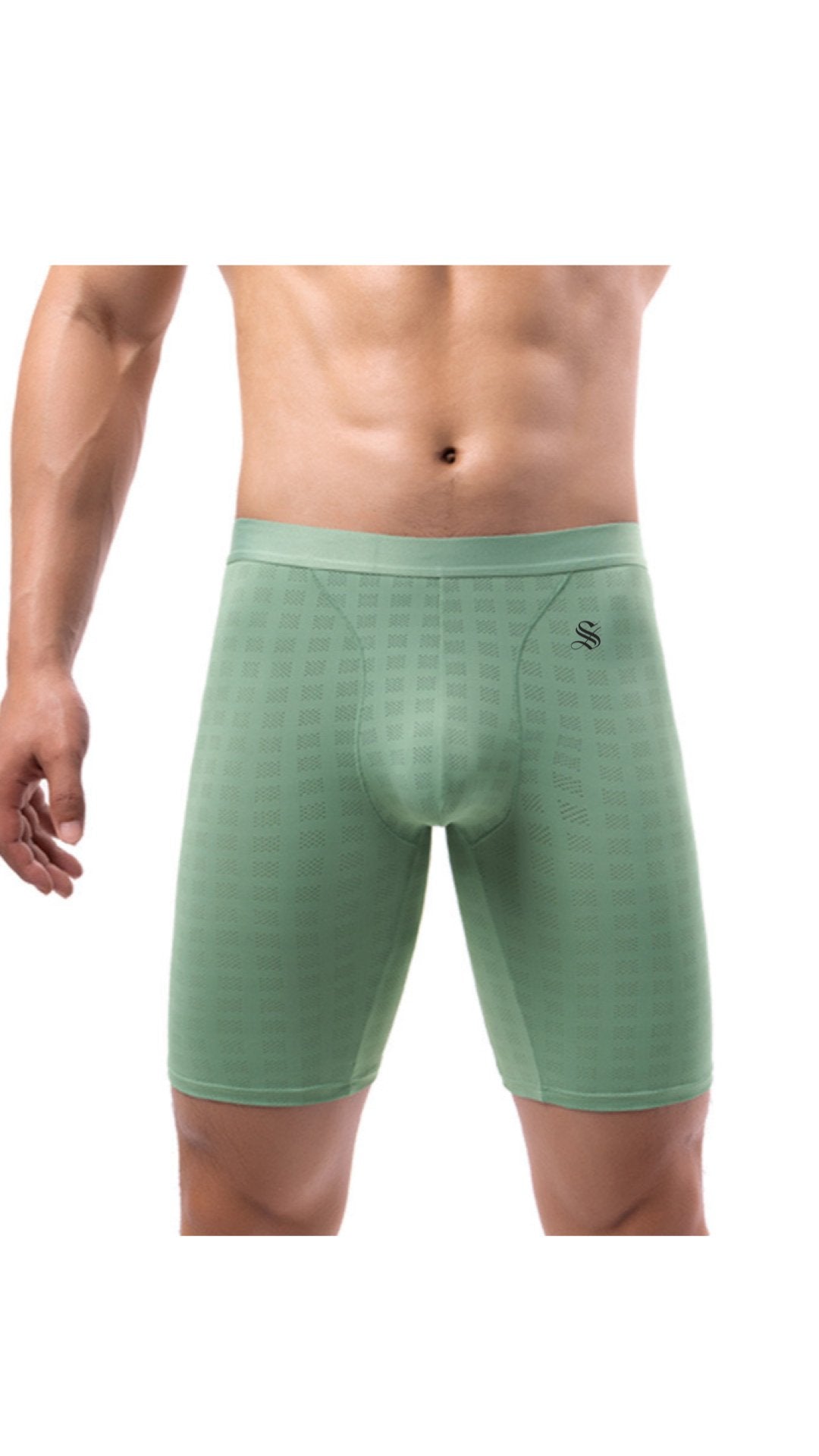 Ginova 33 - Leggings Shorts for Men - Sarman Fashion - Wholesale Clothing Fashion Brand for Men from Canada