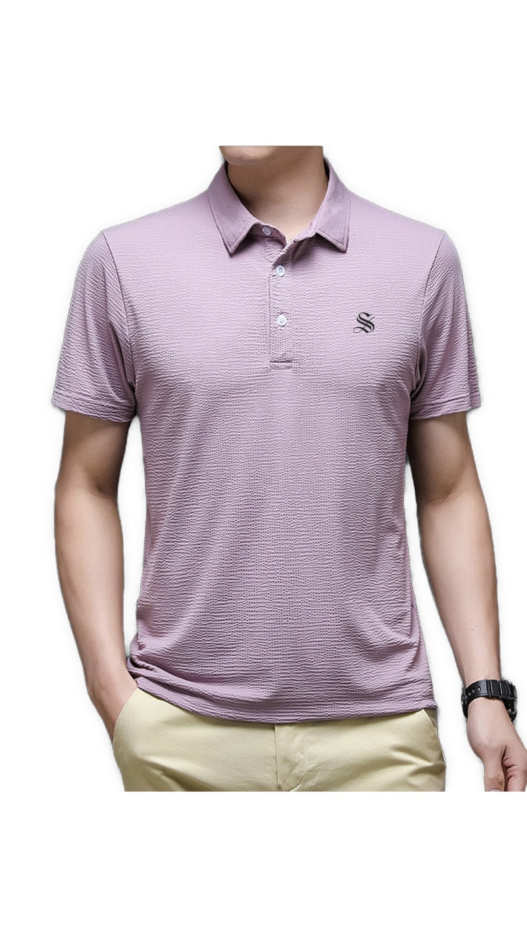 Glava - Polo Short Sleeves Shirt for Men - Sarman Fashion - Wholesale Clothing Fashion Brand for Men from Canada