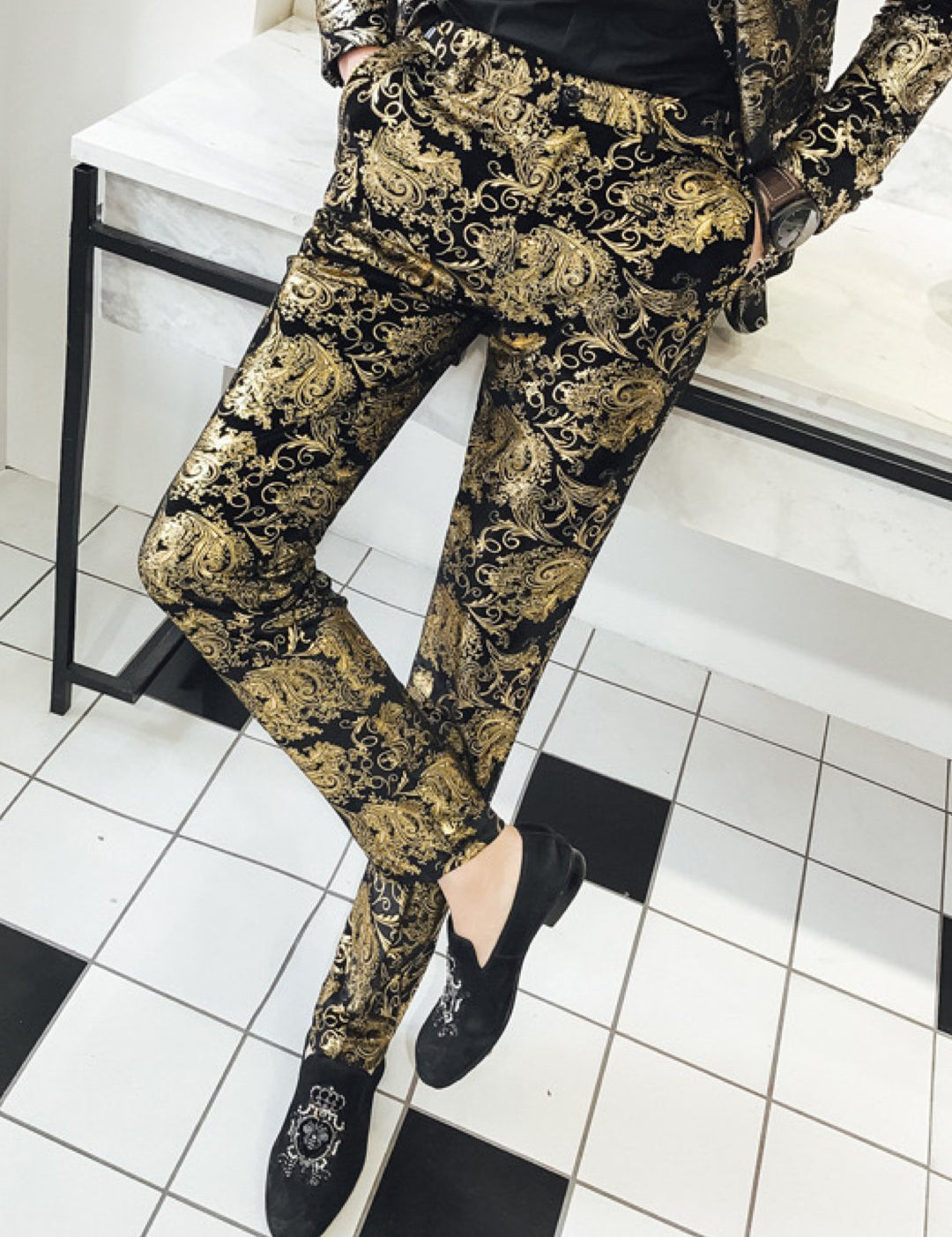GoldP - Men’s Suits - Sarman Fashion - Wholesale Clothing Fashion Brand for Men from Canada