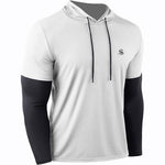 Googly - Hood Long Sleeves shirt for Men - Sarman Fashion - Wholesale Clothing Fashion Brand for Men from Canada