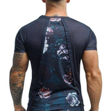 Guardian - Dark Blue T-shirt for Men - Sarman Fashion - Wholesale Clothing Fashion Brand for Men from Canada