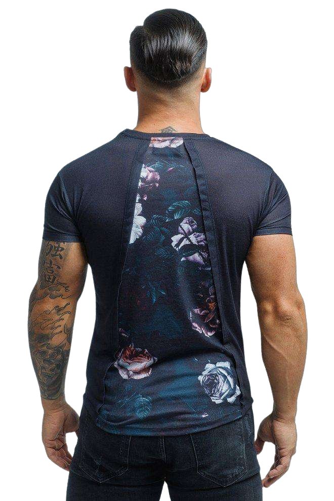 Guardian - Dark Blue T-shirt for Men - Sarman Fashion - Wholesale Clothing Fashion Brand for Men from Canada