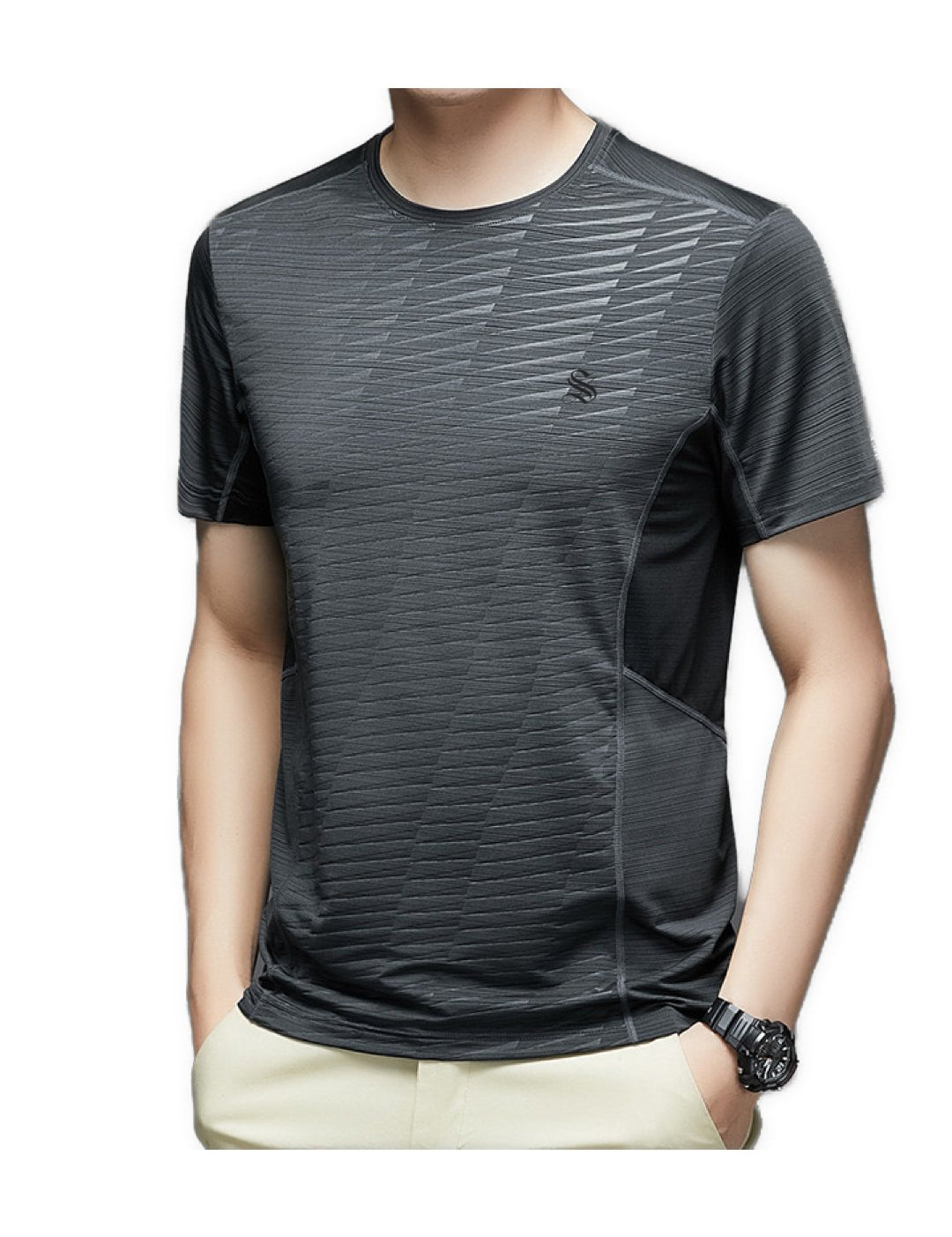 GymWork - T-shirt for Men - Sarman Fashion - Wholesale Clothing Fashion Brand for Men from Canada