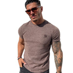 Hazel - Brown T-Shirt for Men (PRE-ORDER DISPATCH DATE 1 JULY 2022) - Sarman Fashion - Wholesale Clothing Fashion Brand for Men from Canada
