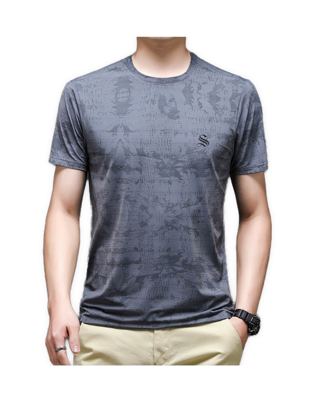 HGTU - T-shirt for Men - Sarman Fashion - Wholesale Clothing Fashion Brand for Men from Canada
