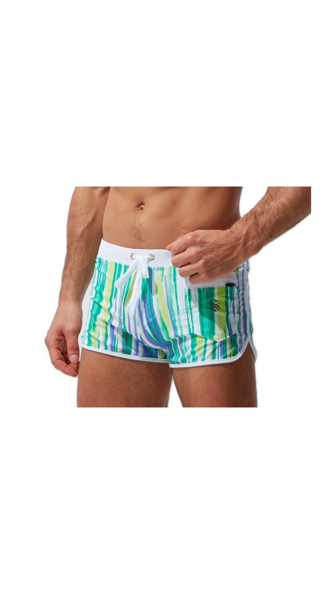 Hippi - Swimming shorts for Men - Sarman Fashion - Wholesale Clothing Fashion Brand for Men from Canada