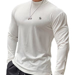 Hogul 2 - High Neck Long Sleeve Shirt for Men - Sarman Fashion - Wholesale Clothing Fashion Brand for Men from Canada